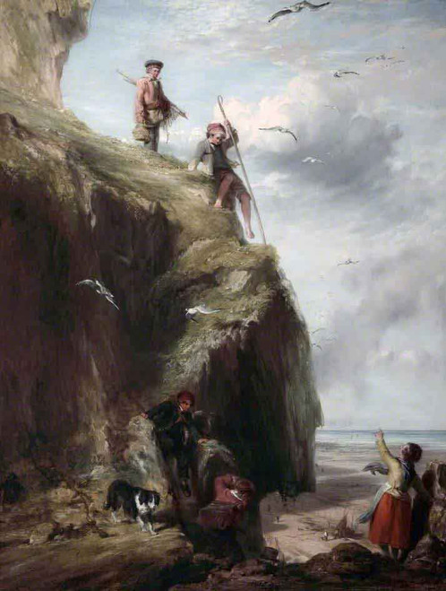 Returning From The Haunts Of The Seafowl By William Collins