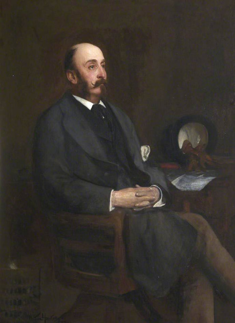 Right Honourable Charles Seale Hayne By Arthur Hacker  By Arthur Hacker