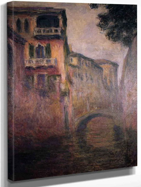 Rio Della Salute1 By Claude Oscar Monet