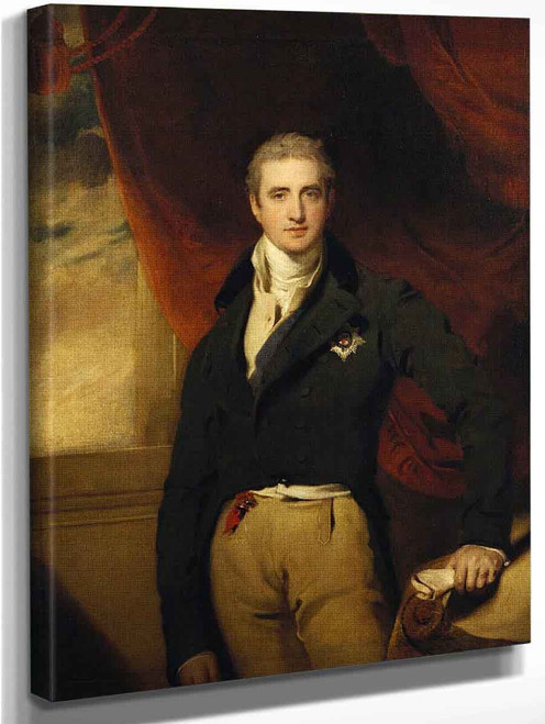 Robert Stewart, Viscount Castlereagh, Later 2Nd Marquis Of Londonderry By Sir Thomas Lawrence