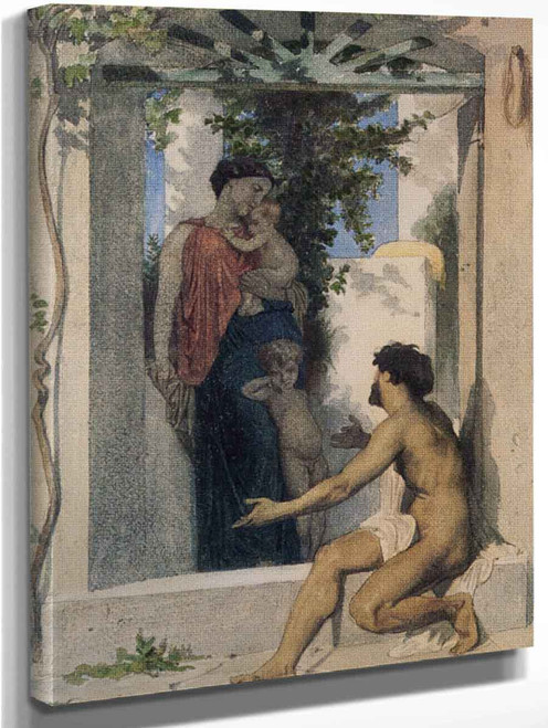 Roman Charity By William Bouguereau