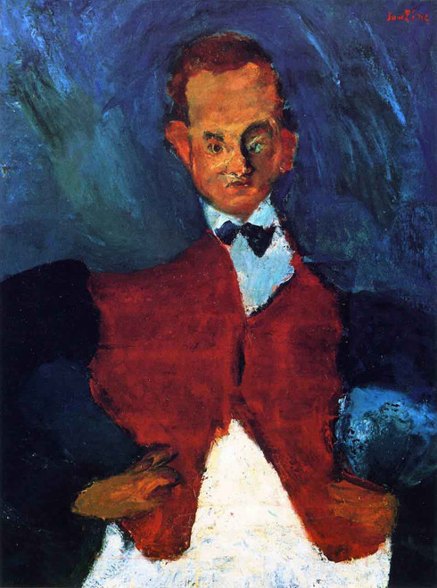 Room Service Waiter By Chaim Soutine