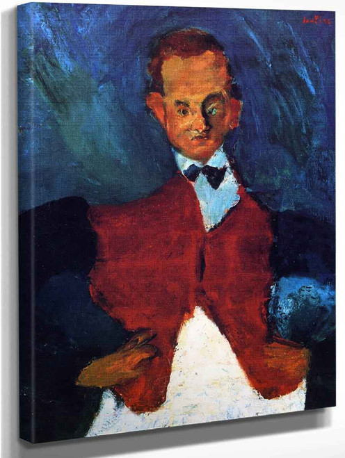 Room Service Waiter By Chaim Soutine