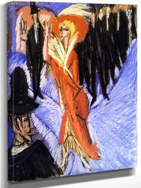 Rote Kokotte By Ernst Ludwig Kirchner Art Reproduction from Cutler