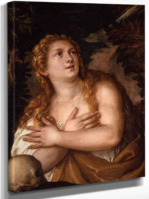 Saint Mary Magdalene By Paolo Veronese