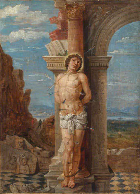 Saint Sebastian  By David Teniers The Younger