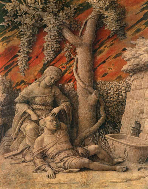 Samson And Delilah By Andrea Mantegna