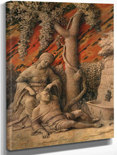 Samson And Delilah By Andrea Mantegna