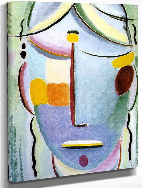 Savior's Face 6 By Alexei Jawlensky Art Reproduction