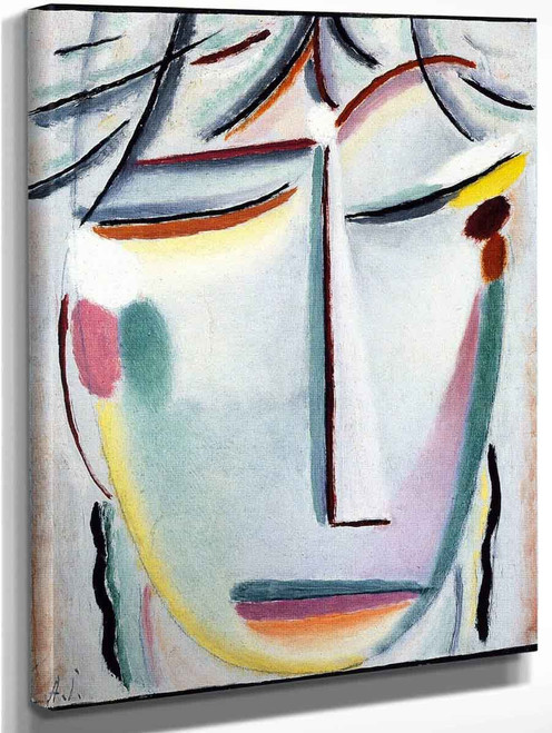 Savior's Face Renunciation By Alexei Jawlensky Art Reproduction