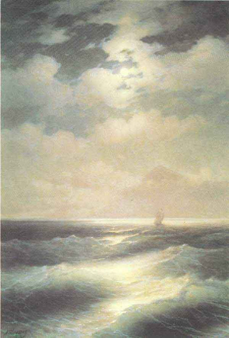 Sea View By Moonlight By Ivan Constantinovich Aivazovsky By Ivan Constantinovich Aivazovsky Sea View By Moonlight By Ivan Constantinovich Aivazovsky By Ivan Constantinovich Aivazovsky