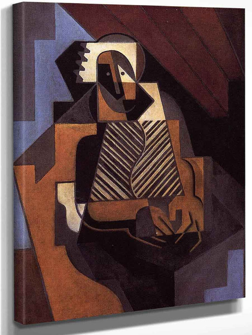 Seated Peasant Woman By Juan Gris