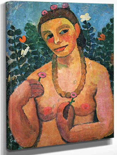 Self Portrait 1 By Paula Modersohn Becker