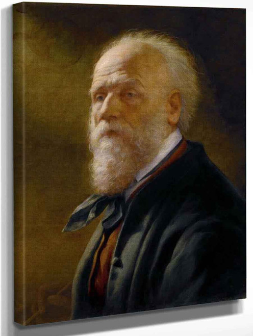 Self Portrait1 By Friedrich Von Amerling By Friedrich Von Amerling