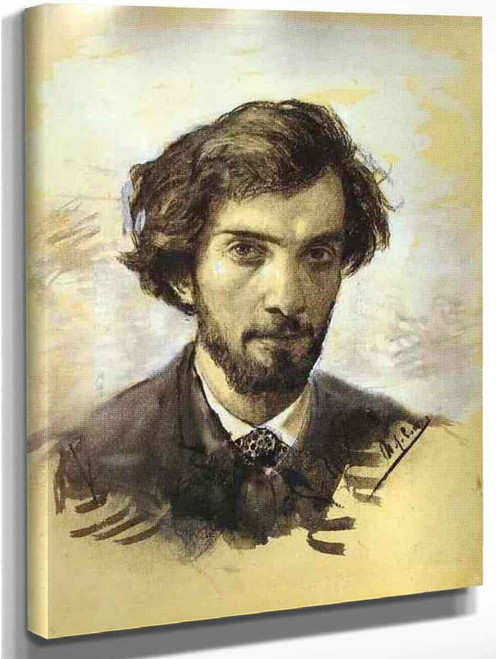 Self Portrait1 By Isaac Levitan