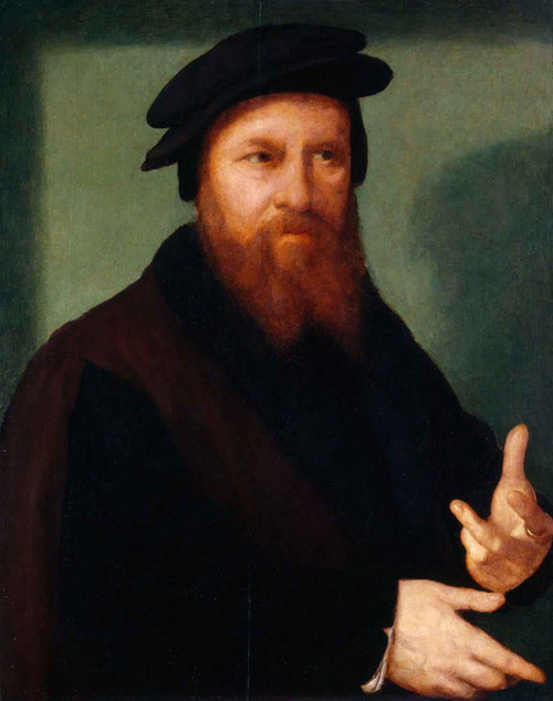 Self Portrait1 By Joos Van Cleve By Joos Van Cleve