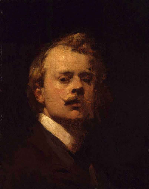 Self Portrait2 By George W. Lambert