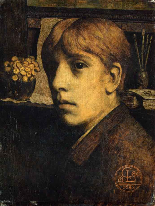 Self Portrait By Georges Lemmen