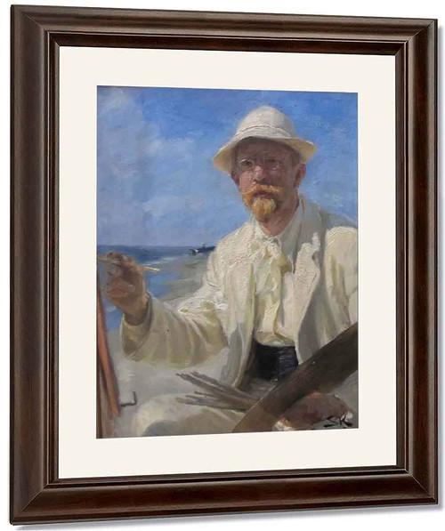 Self Portrait By Peder Severin Kroyer