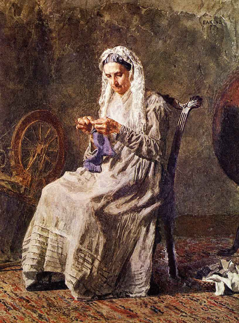 Seventy Years Ago By Thomas Eakins By Thomas Eakins