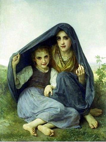 Shelter By William Bouguereau