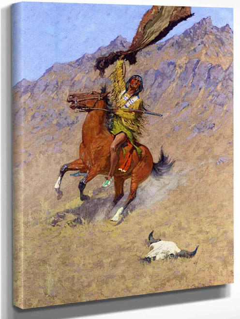 Shotgun Hospitality0 By Frederic Remington