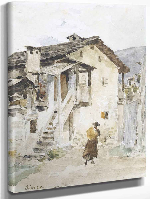 Sierre By Albert Anker