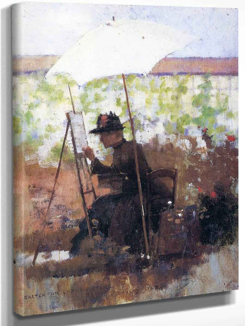 Sketch For A Pupil By Sir John Lavery, R.A. By Sir John Lavery, R.A.