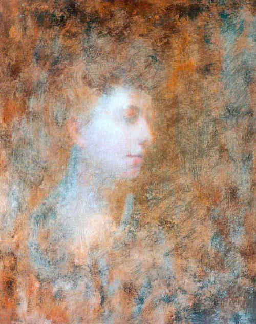 Sketch For The Portrait Of Viscountess Chilston By Ambrose Mcevoy