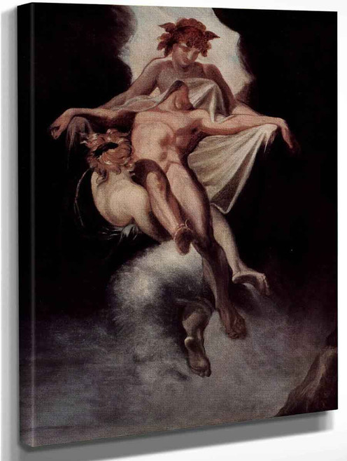 Sleep And Death Carrying Away Sarpedon Of Lycia By Henry Fuseli  By Henry Fuseli