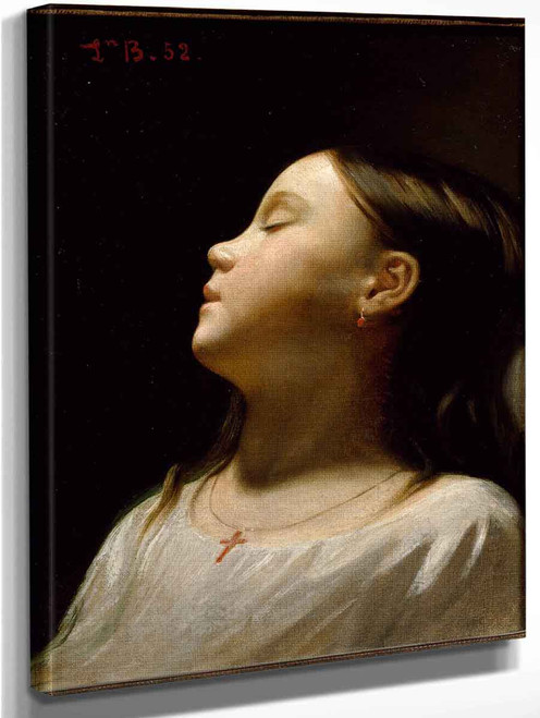 Sleeping Girl By Leon Joseph Florentin Bonnat