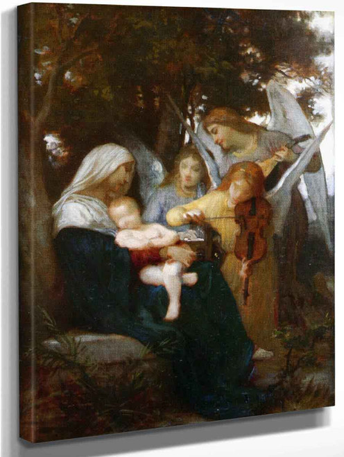 Song Of The Angels (Study) By William Bouguereau(French