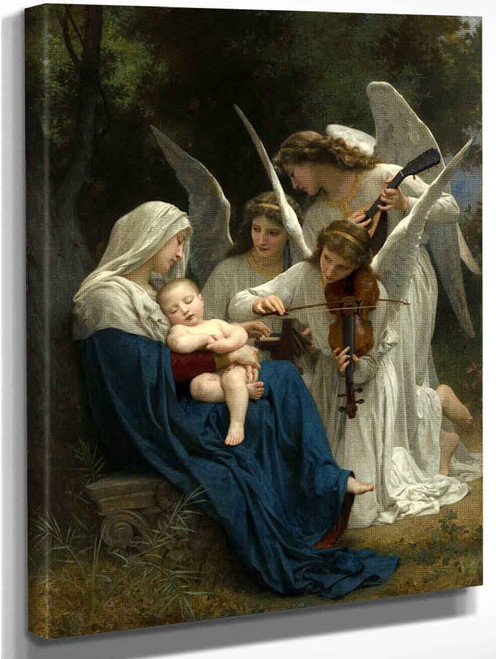 Song Of The Angels  By William Bouguereau