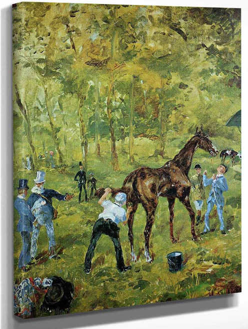 Souvenir D'auteuil By Henri De Toulouse Lautrec Art Reproduction