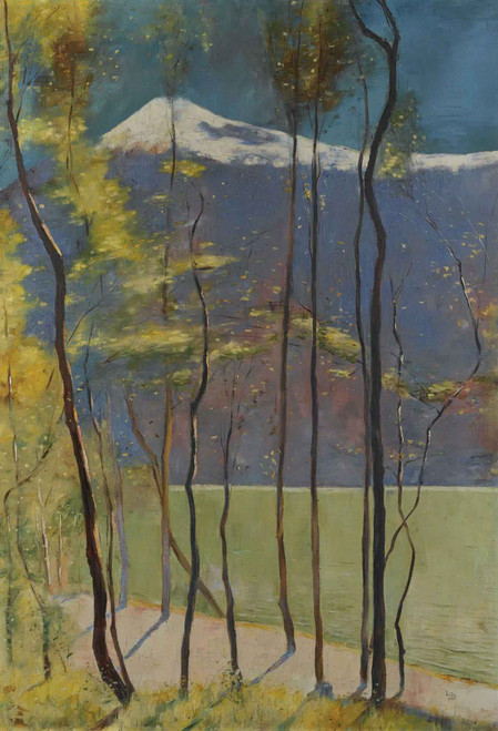 Spring On Lake Garda By Lesser Ury
