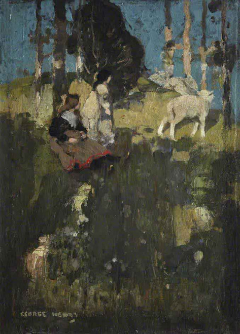 Spring Time By George Henry, R.A., R.S.A., R.S.W.  By George Henry, R.A., R.S.A., R.S.W.