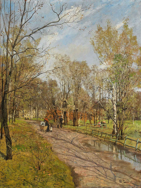 Spring2 By Fritz Thaulow