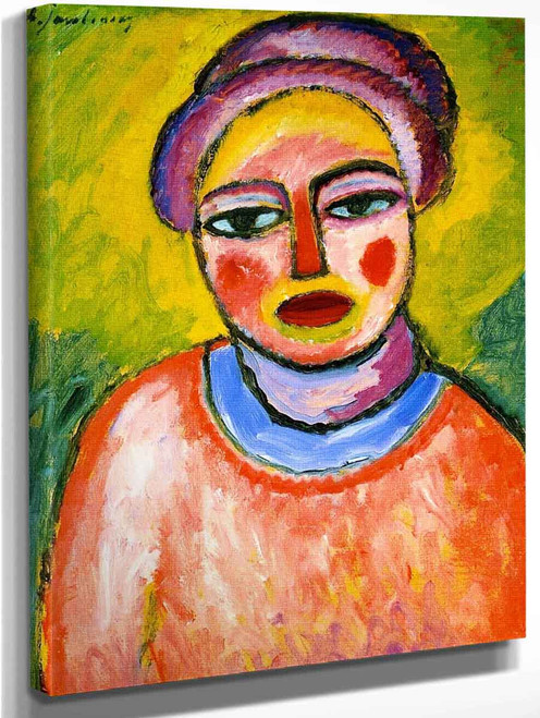 Spring By Alexei Jawlensky By Alexei Jawlensky