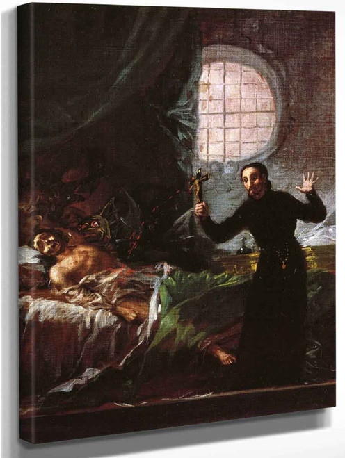 St Francis Borgia At The Deathbed Of An Impenitent By Francisco Jose De Goya Y Lucientes