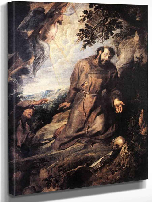 St Francis Of Assisi Receiving The Stigmata By Peter Paul Rubens