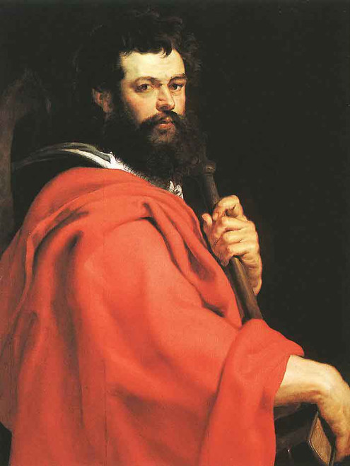 St James The Apostle By Peter Paul Rubens