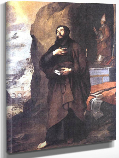 St Lesmes By Bartolome Esteban Murillo