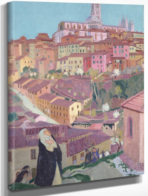 St. Catherine Of Siena By Maurice Denis