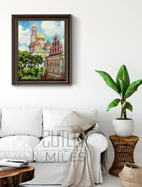 St. Simon's Monastery By Apollinari Vasnetsov Art Reproduction