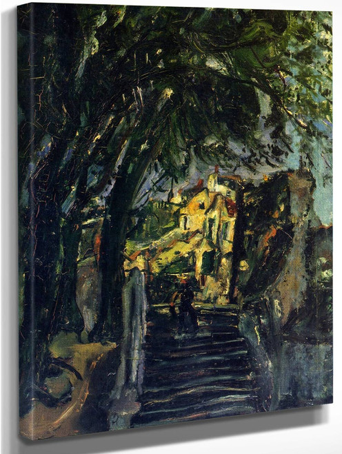 Stairway In Chartres 2 By Chaim Soutine