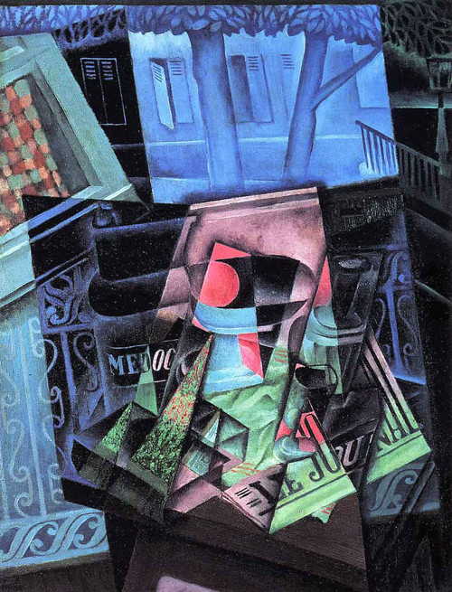Still Life Before An Open Window By Juan Gris