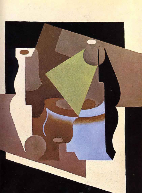 Still Life With Lamp1 By Juan Gris