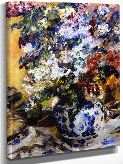 Still Life With Lilacs By Lovis Corinth By Lovis Corinth