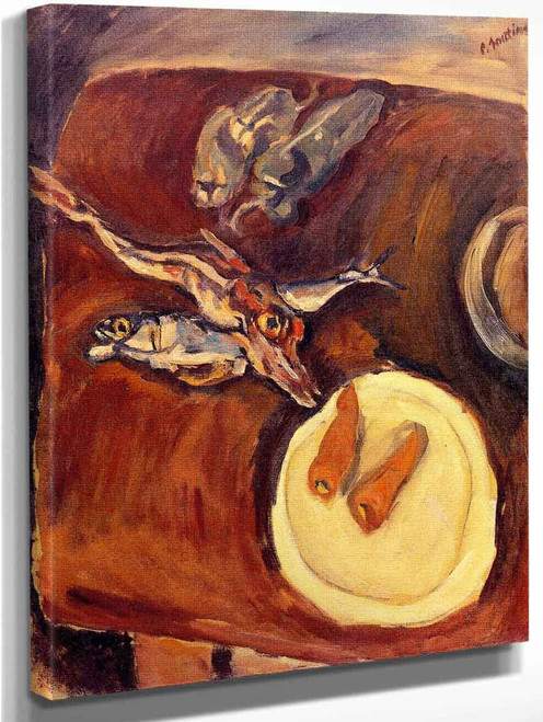 Still Life With Peppers And Carrots By Chaim Soutine