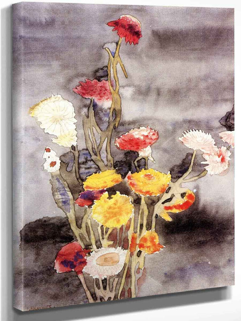 Strawflowers By Charles Demuth By Charles Demuth